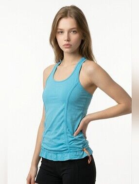 Lululemon Everyday Aqua Blue Racerback Tank Top